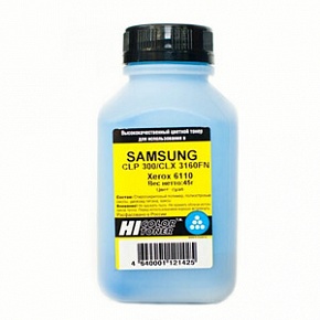 Тонер Samsung CLP300/310/CLX-3160FN/Xerox 6110 Cyan (Hi-Color), 45 г.